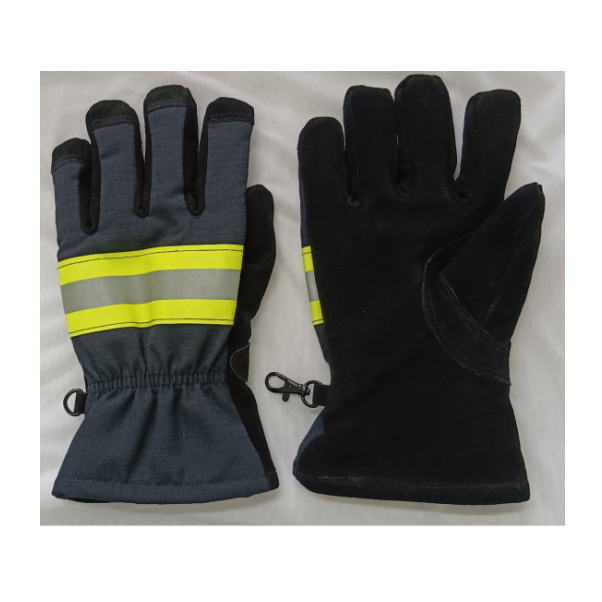 消防手套 2-B （皮＋布)